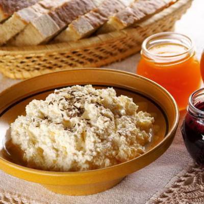 Mohovt traditional dish from the Upper Savinja Valley at Apart House ROJER