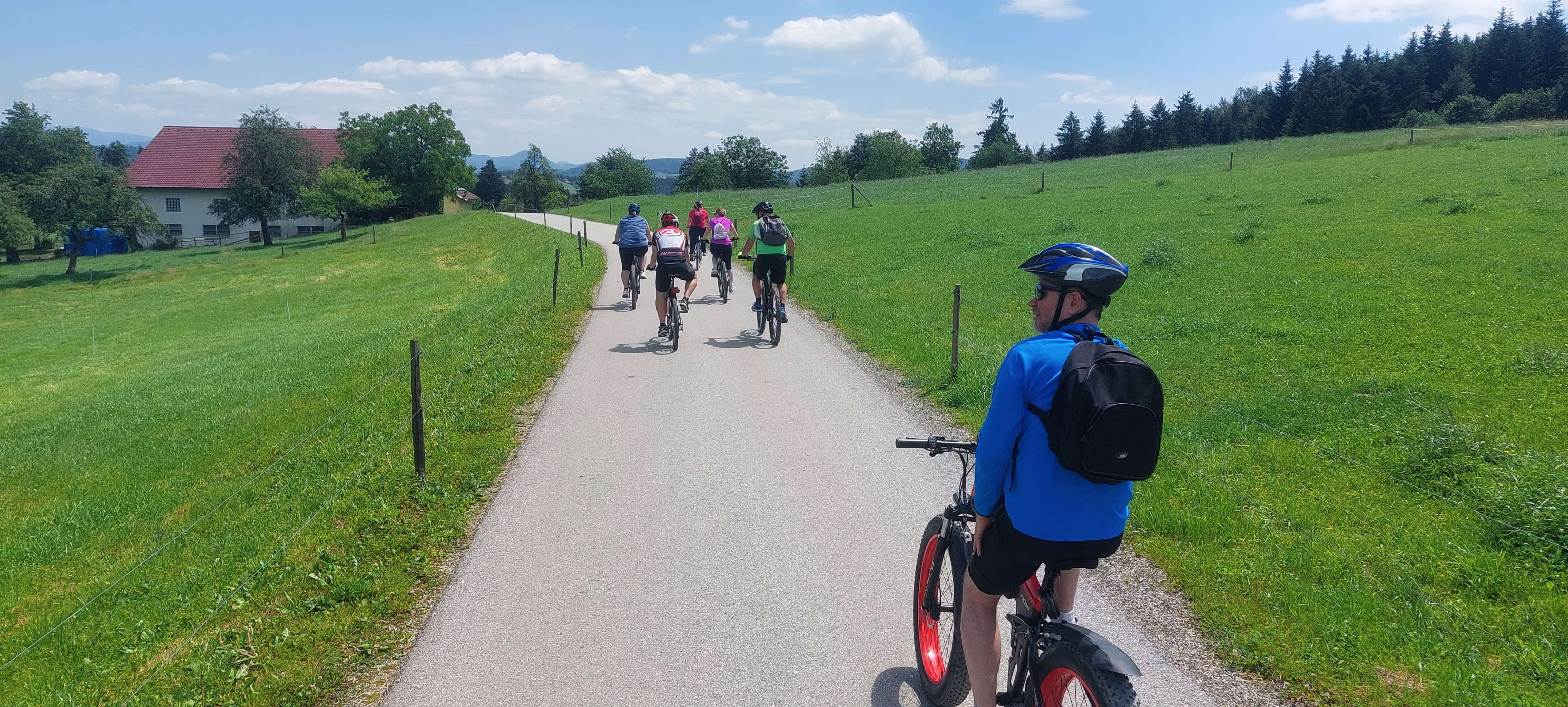 Cycling in the Savinja Valley for leisure and adventure guided by Apart house Rojer